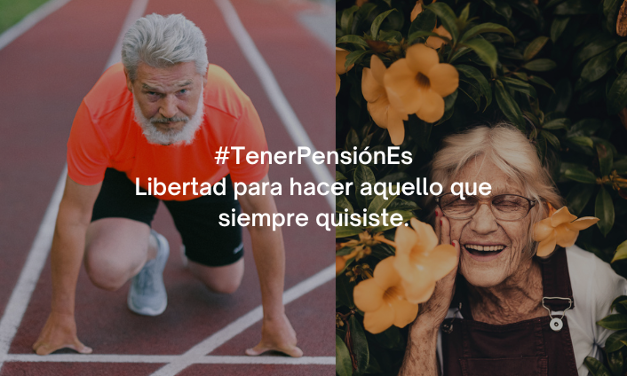 #TenerPensiónEs Libertad para hacer aquello que siempre quisiste.